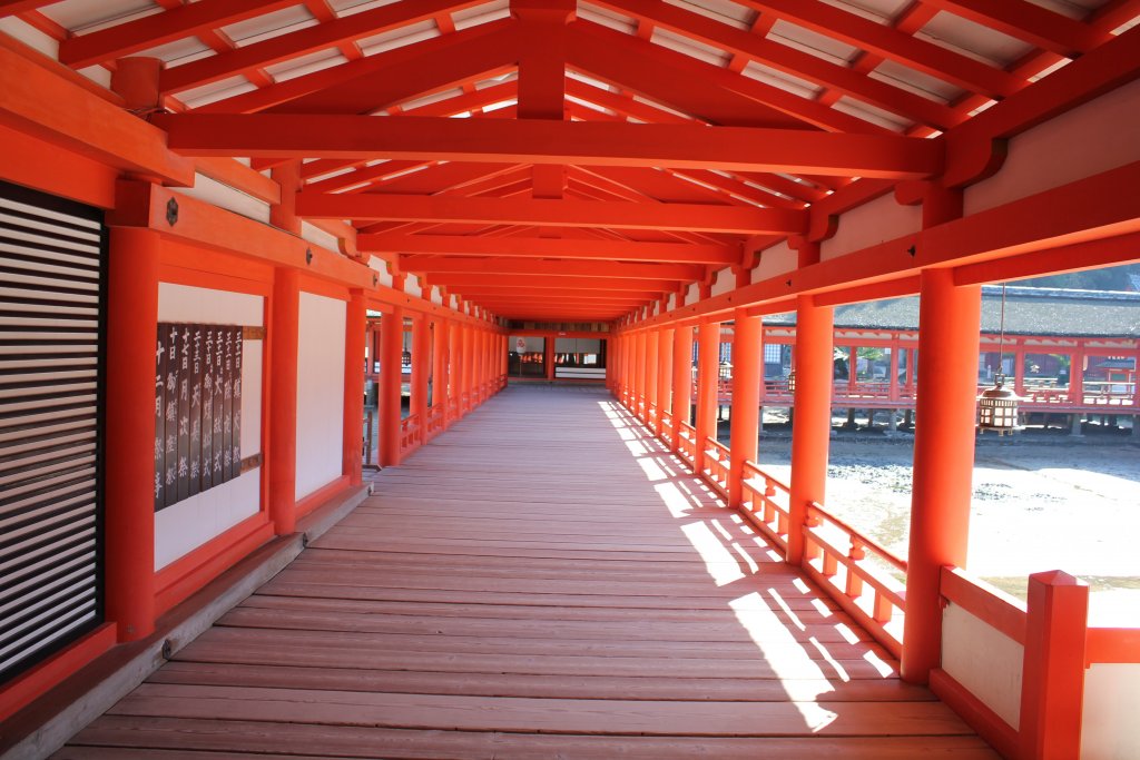 厳島神社 回廊
